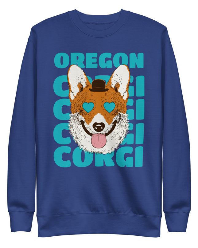 Oregon Corgi - Unisex Premium Sweatshirt