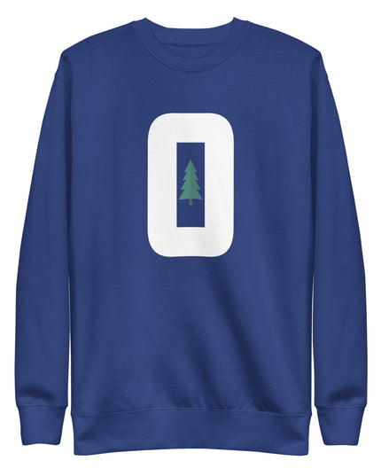 O for Oregon - Unisex Premium Sweatshirt