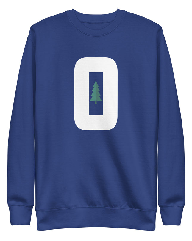 O for Oregon - Unisex Premium Sweatshirt