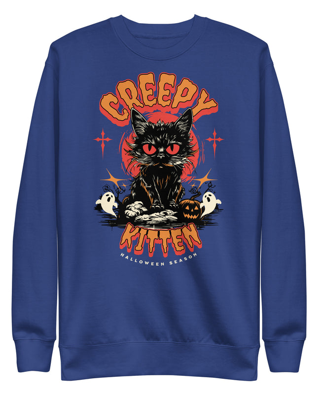 Creepy Kitten - Unisex Premium Sweatshirt