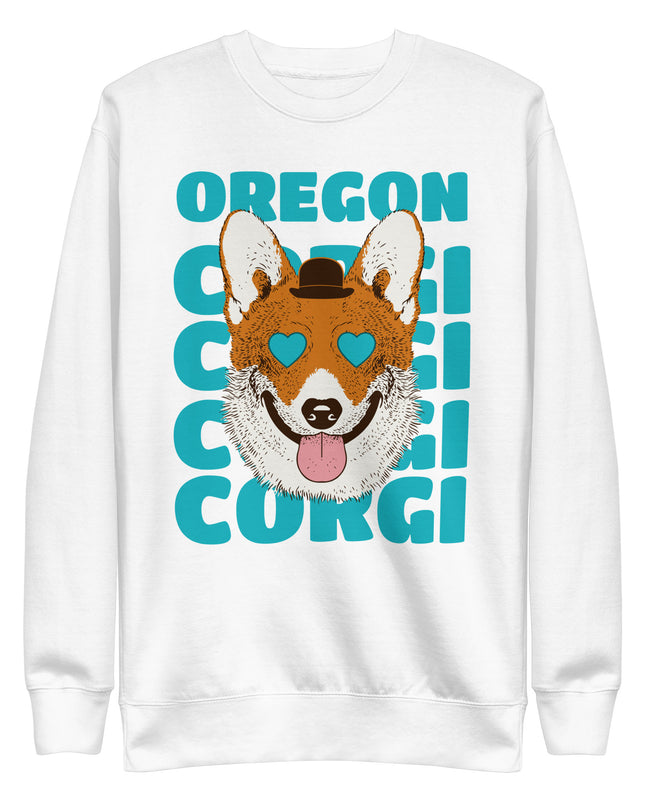 Oregon Corgi - Unisex Premium Sweatshirt