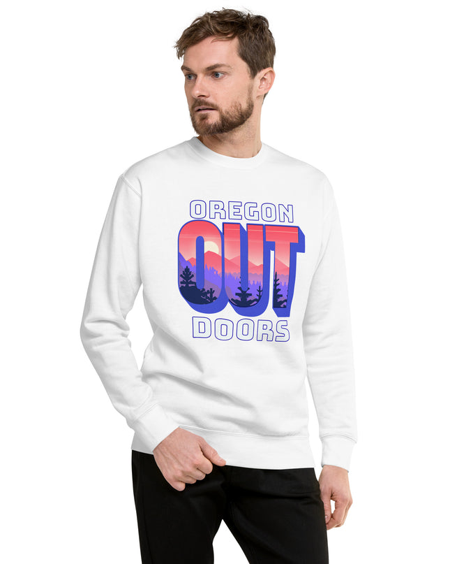 Oregon Out Doors - Unisex Premium Sweatshirt