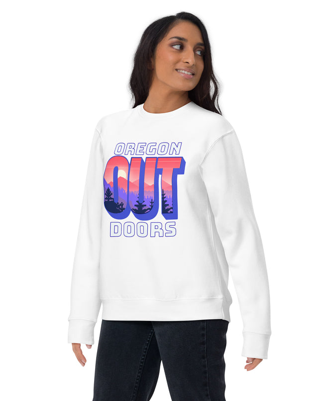 Oregon Out Doors - Unisex Premium Sweatshirt