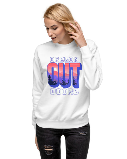 Oregon Out Doors - Unisex Premium Sweatshirt