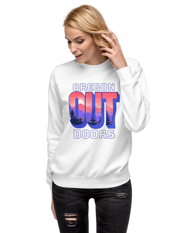 Oregon Out Doors - Unisex Premium Sweatshirt