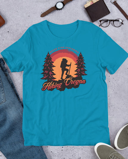 Hiking Oregon/2 - Unisex t-shirt