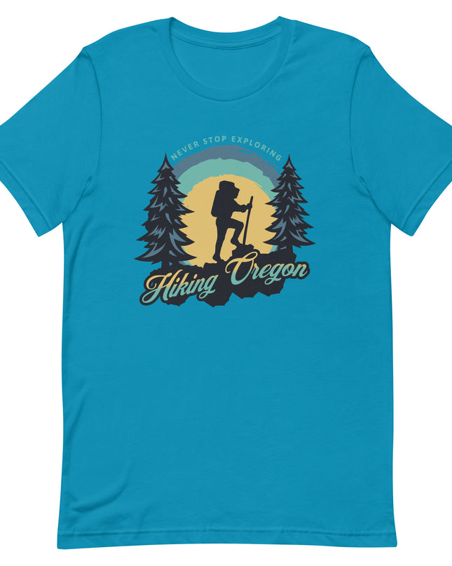 Hiking Oregon/2 - Unisex t-shirt
