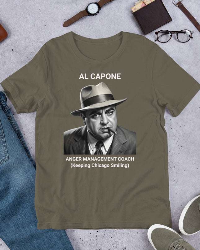 Al Capone - Anger Management Coach - Unisex t-shirt