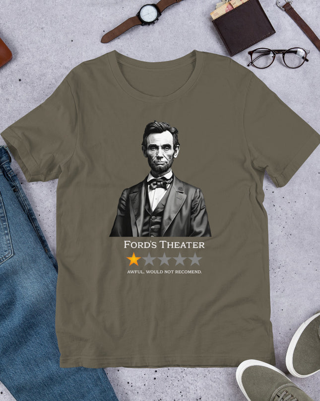 Lincoln - One Star Review - Unisex t-shirt