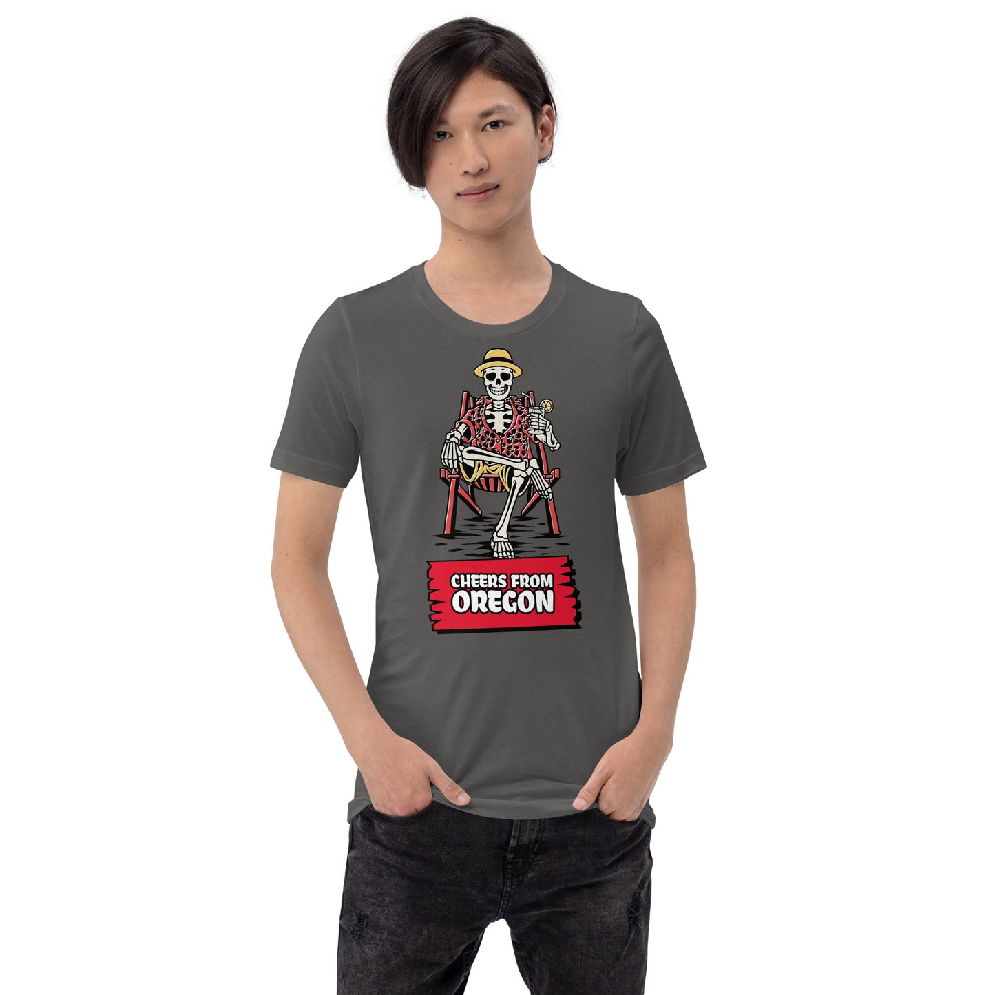 Cheers From Oregon - Unisex t-shirt