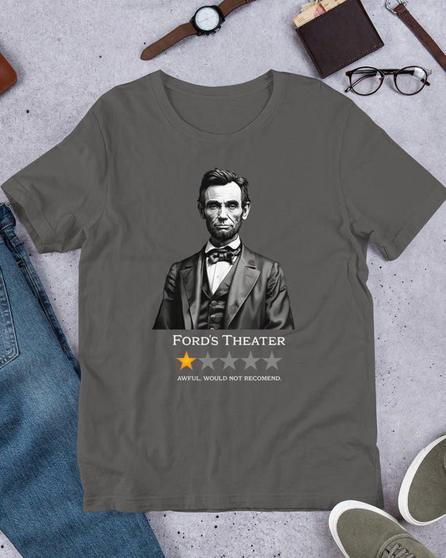 Lincoln - One Star Review - Unisex t-shirt