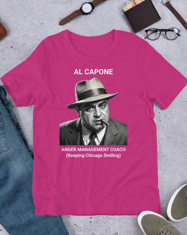 Al Capone - Anger Management Coach - Unisex t-shirt
