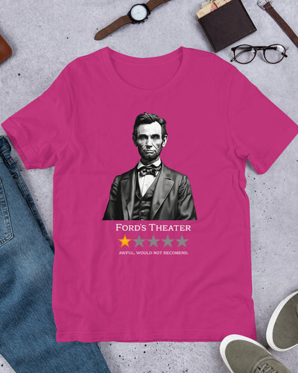 Lincoln - One Star Review - Unisex t-shirt