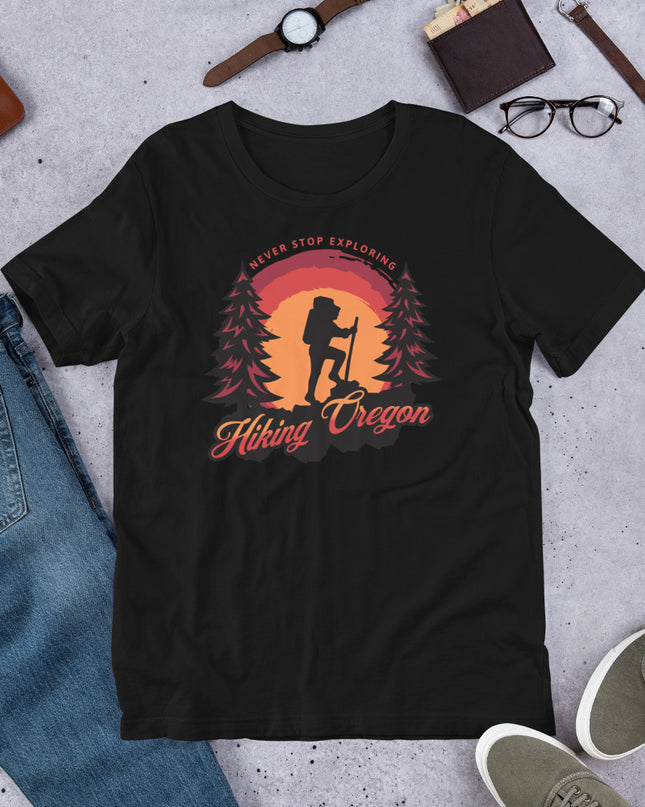 Hiking Oregon/2 - Unisex t-shirt