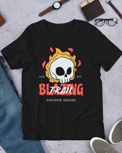 Trail Blazing - Discover Oregon- Unisex t-shirt