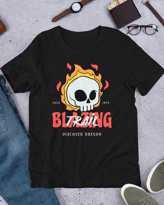 Trail Blazing - Discover Oregon- Unisex t-shirt