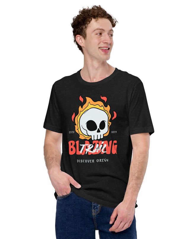 Trail Blazing - Discover Oregon- Unisex t-shirt