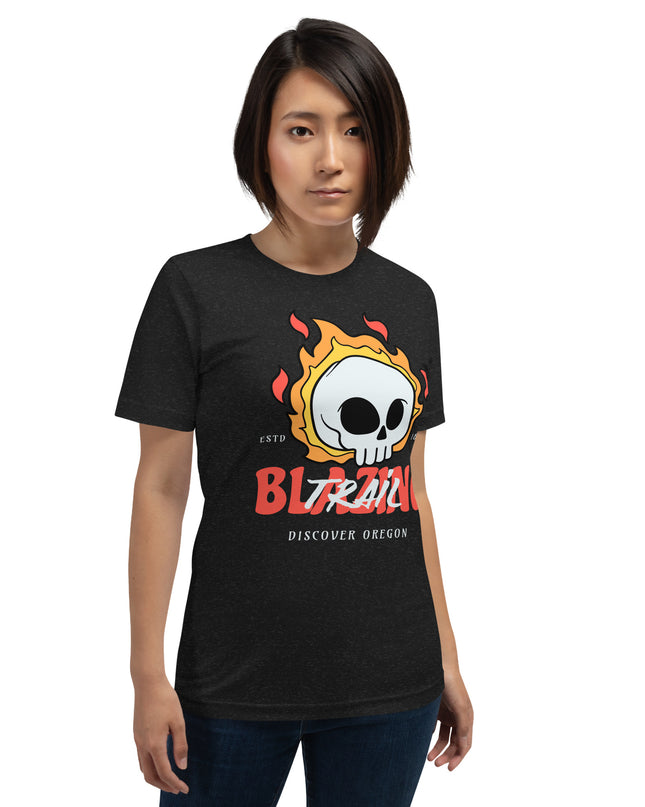 Trail Blazing - Discover Oregon- Unisex t-shirt