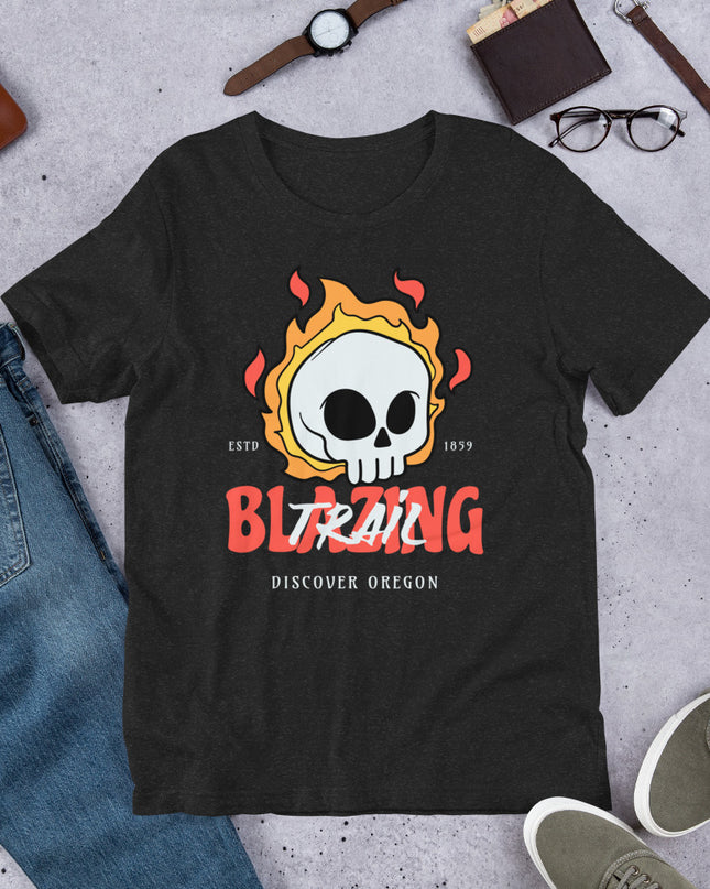 Trail Blazing - Discover Oregon- Unisex t-shirt