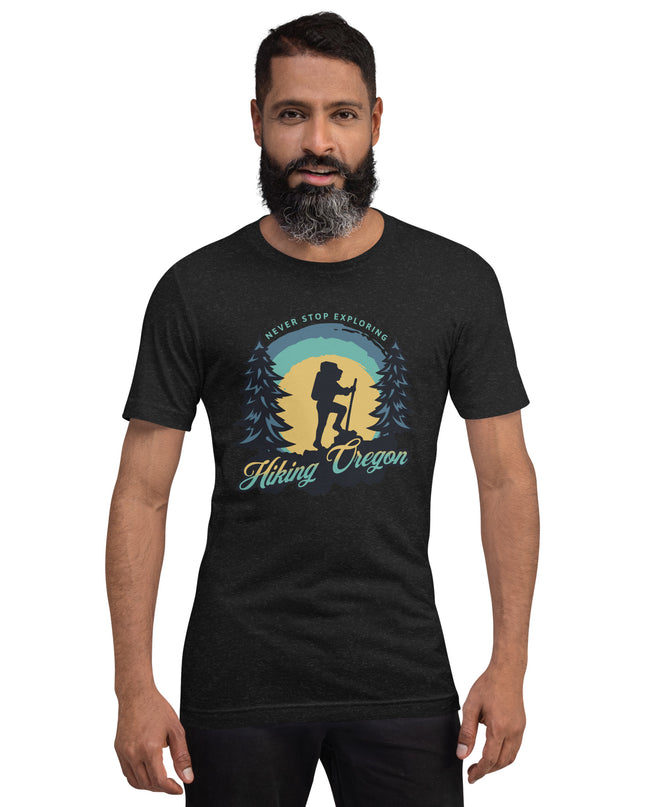 Hiking Oregon/2 - Unisex t-shirt
