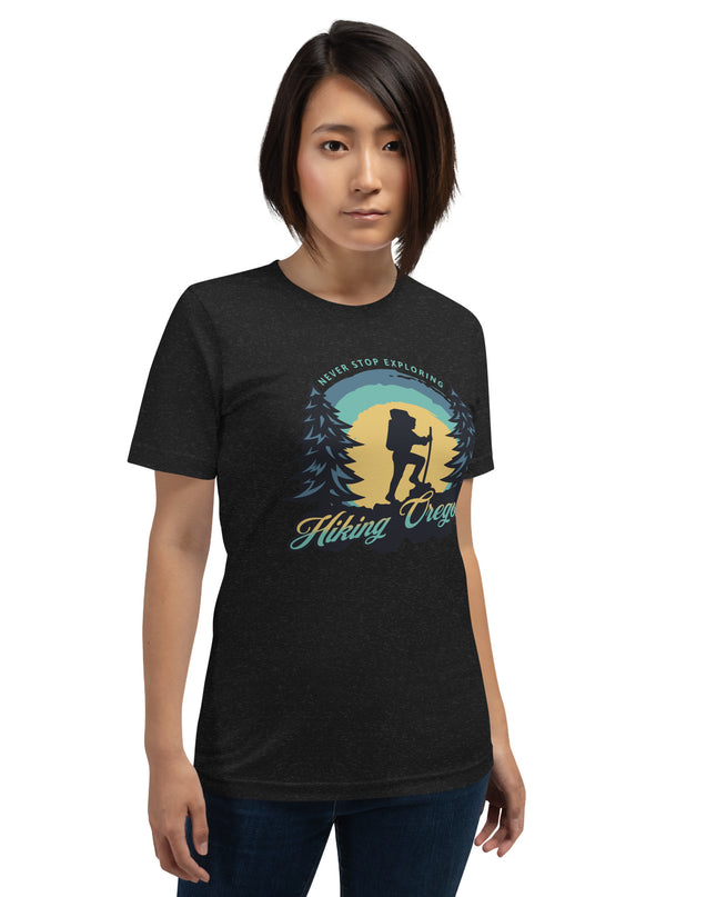 Hiking Oregon/2 - Unisex t-shirt