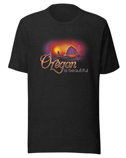 Oregon is Beautiful/ Haystack Rock/2 - Unisex t-shirt