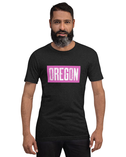 Oregon in Pink - Unisex t-shirt