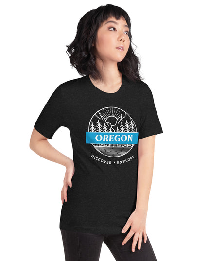 Oregon - Discover - Explore - Unisex t-shirt