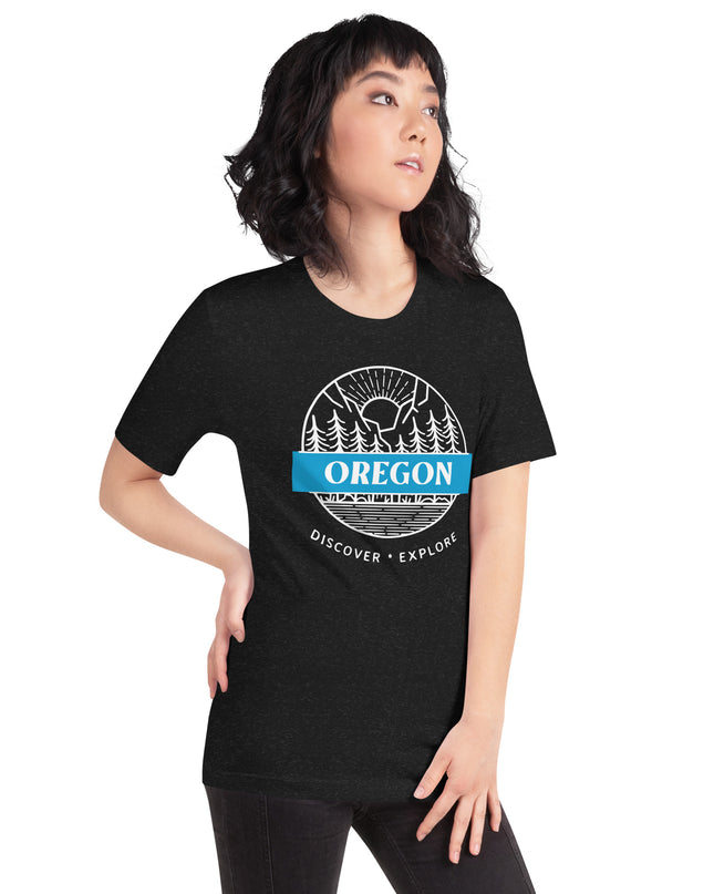 Oregon - Discover - Explore - Unisex t-shirt