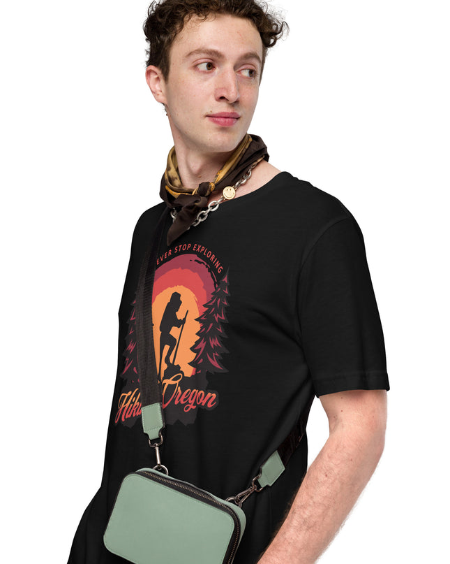 Hiking Oregon/2 - Unisex t-shirt