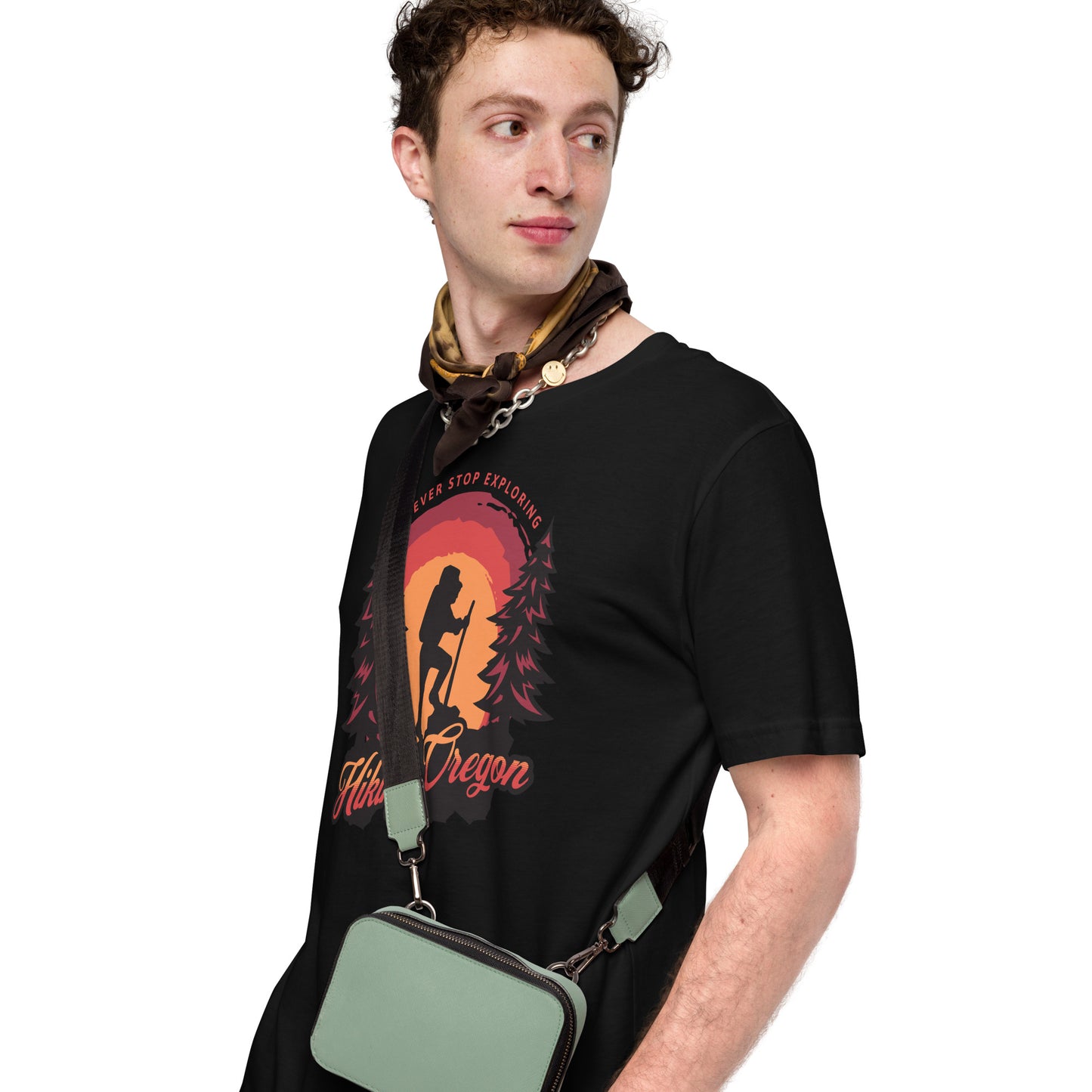 Hiking Oregon/2 - Unisex t-shirt