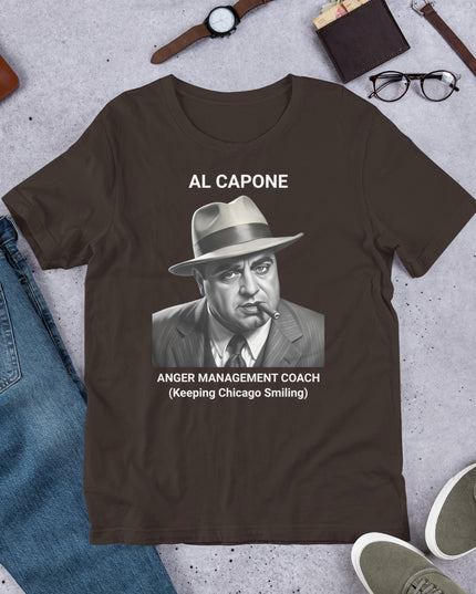 Al Capone - Anger Management Coach - Unisex t-shirt