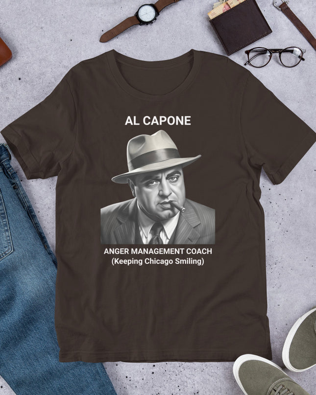 Al Capone - Anger Management Coach - Unisex t-shirt