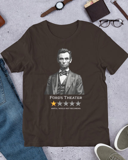 Lincoln - One Star Review - Unisex t-shirt