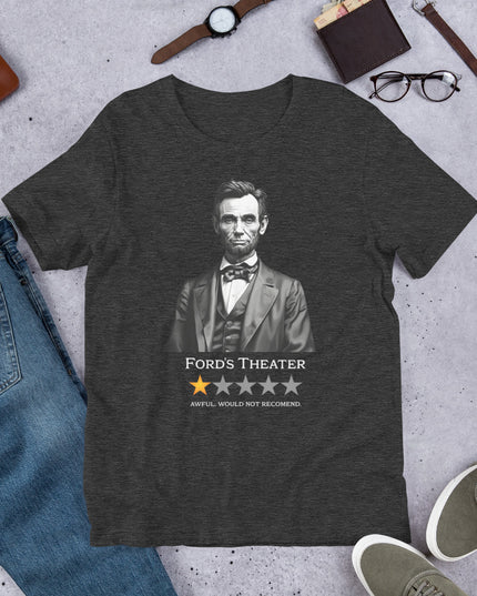 Lincoln - One Star Review - Unisex t-shirt