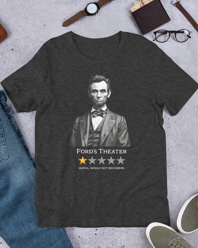 Lincoln - One Star Review - Unisex t-shirt