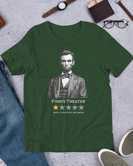 Lincoln - One Star Review - Unisex t-shirt