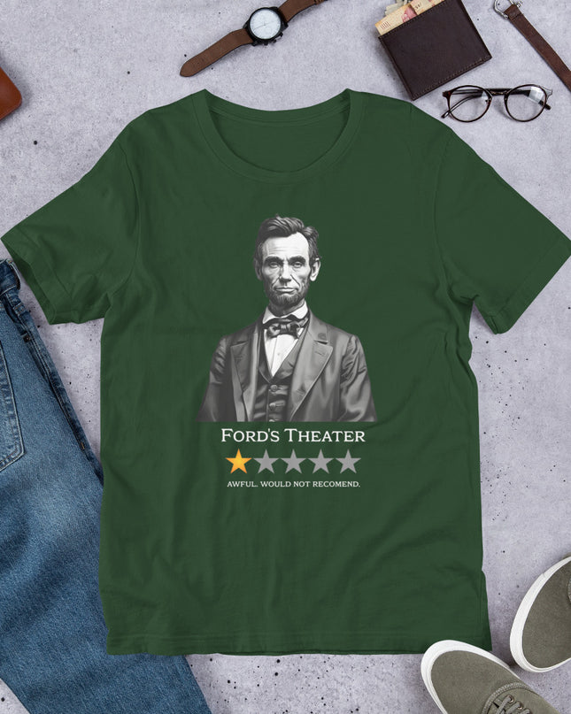 Lincoln - One Star Review - Unisex t-shirt