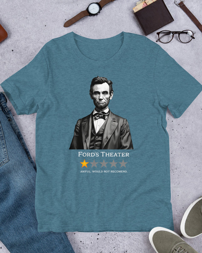 Lincoln - One Star Review - Unisex t-shirt
