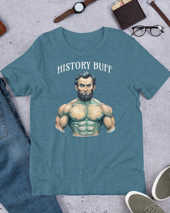 HISTORY BUFF - LINCOLN - Unisex t-shirt