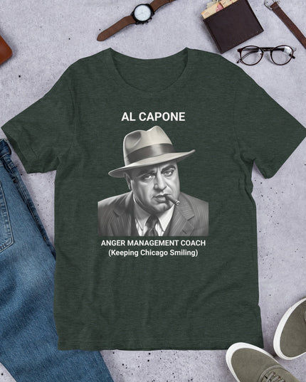Al Capone - Anger Management Coach - Unisex t-shirt