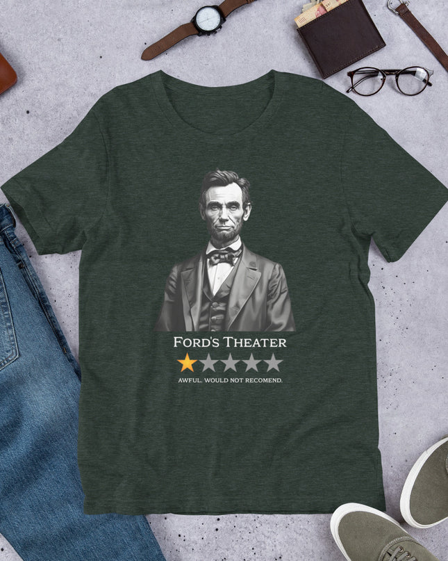 Lincoln - One Star Review - Unisex t-shirt