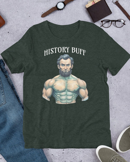 HISTORY BUFF - LINCOLN - Unisex t-shirt
