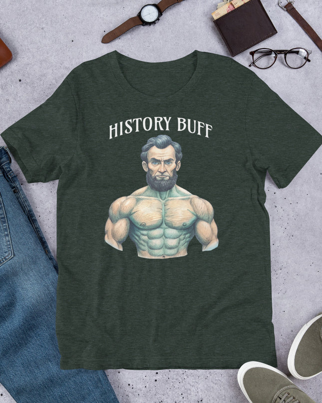 HISTORY BUFF - LINCOLN - Unisex t-shirt