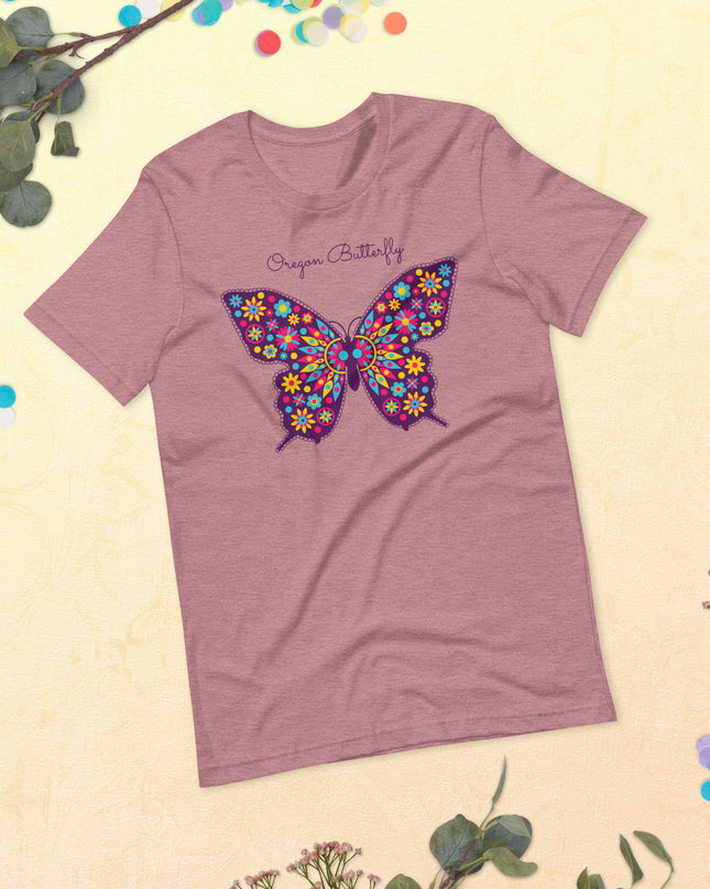 Oregon Butterfly - Unisex t-shirt