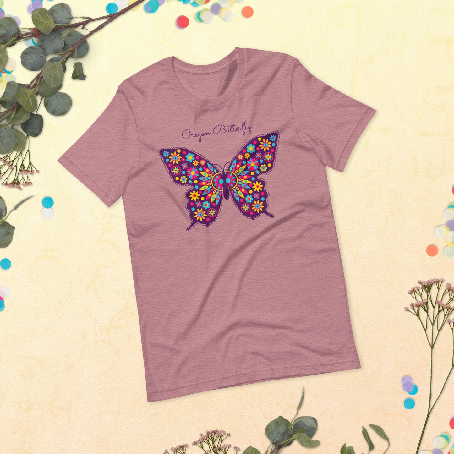 Oregon Butterfly - Unisex t-shirt