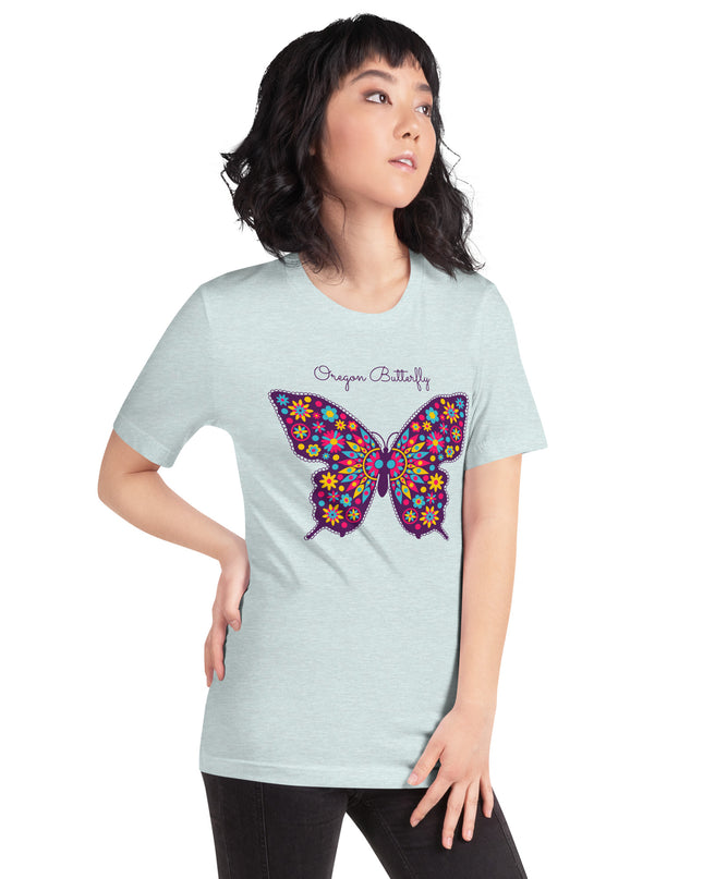 Oregon Butterfly - Unisex t-shirt