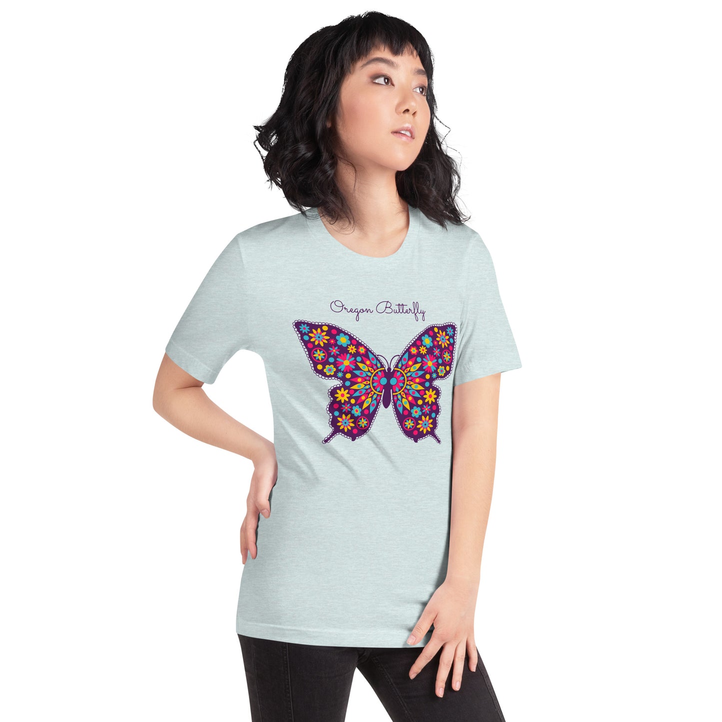 Oregon Butterfly - Unisex t-shirt