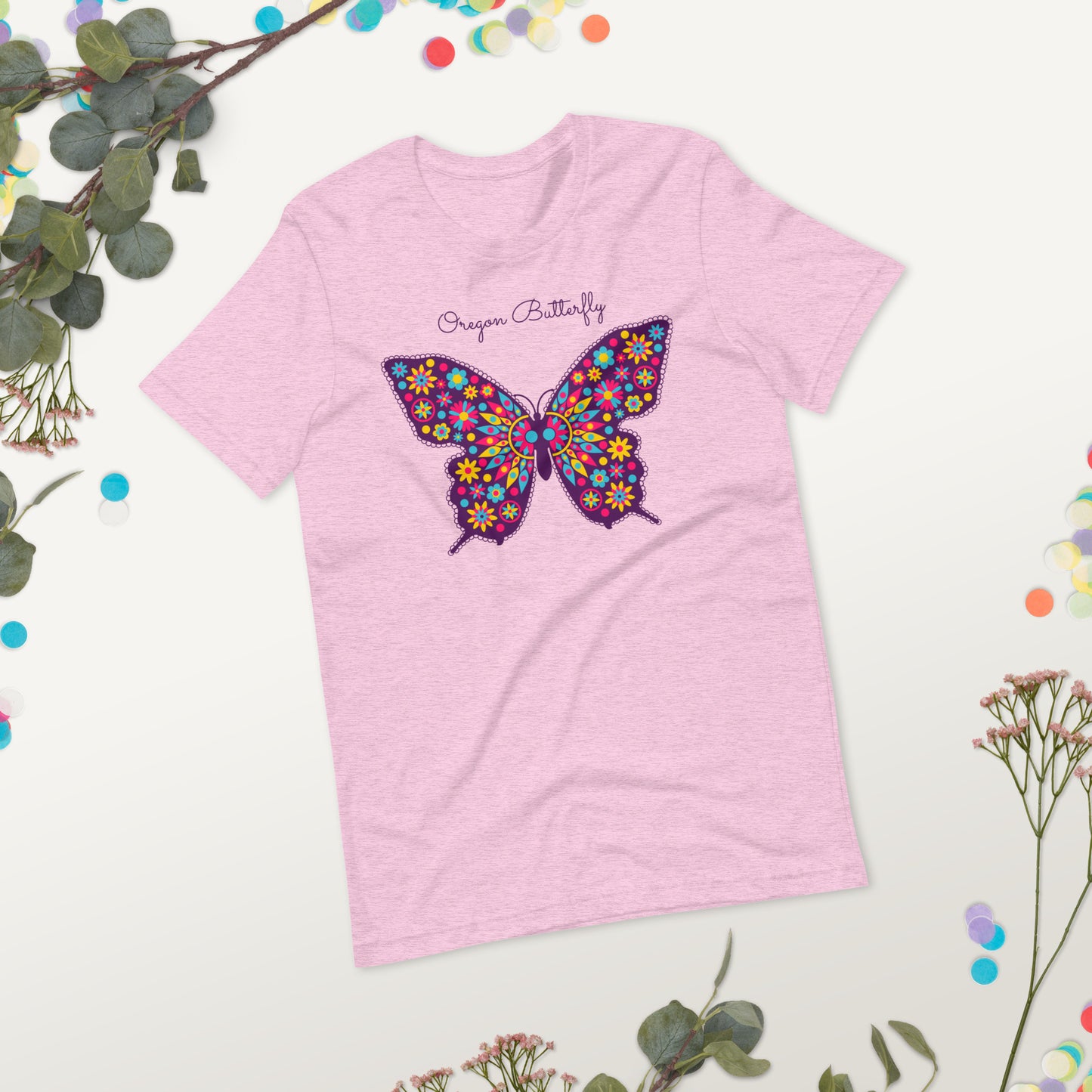 Oregon Butterfly - Unisex t-shirt
