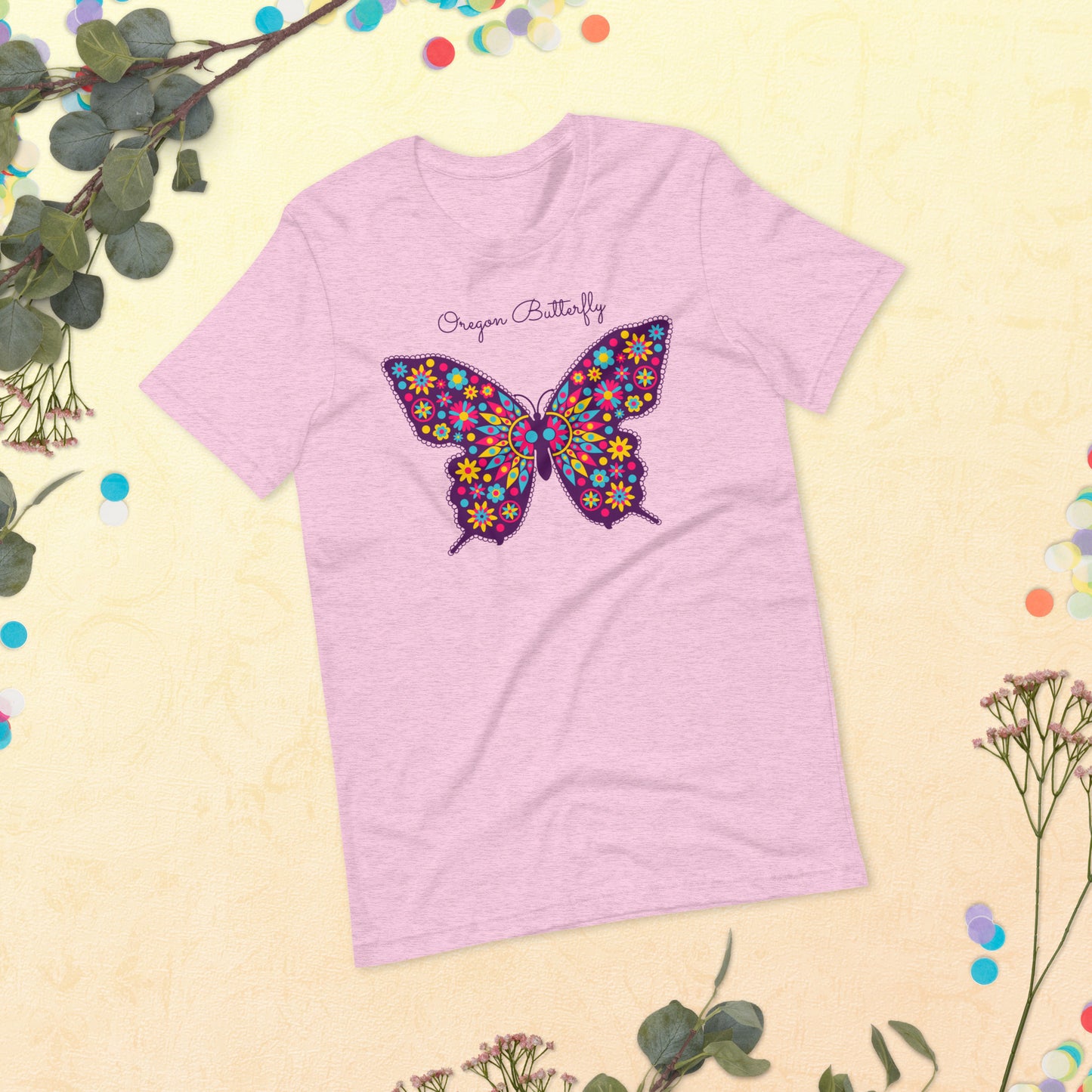 Oregon Butterfly - Unisex t-shirt